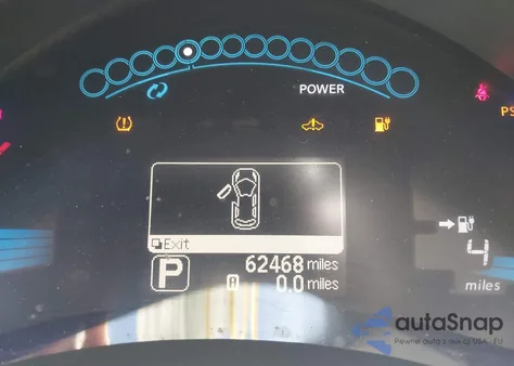 2011 Nissan Leaf Sl z USA, uszkodzony, nr VIN JN1AZ0CP1BT007790